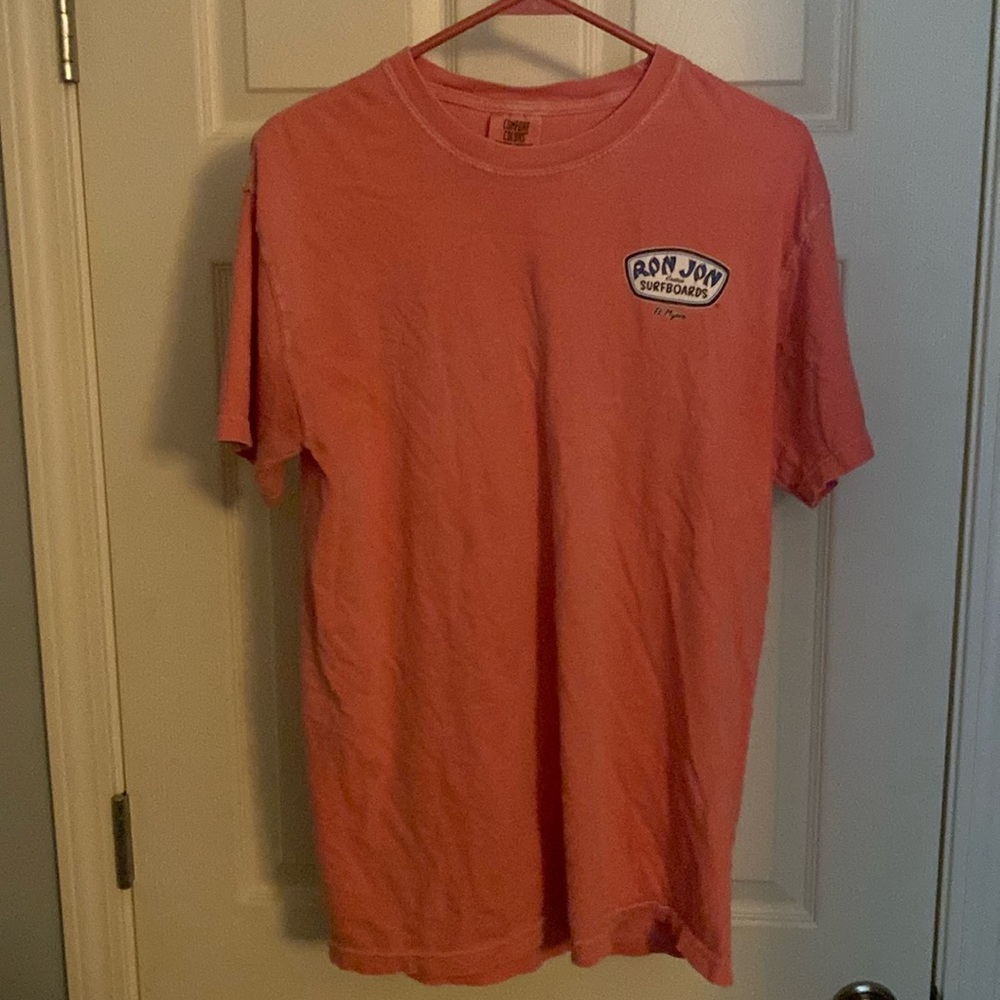 Pink Ron Jon Comfort Colors Shirt